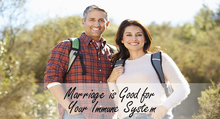 Marriage is Good for Your Immune System